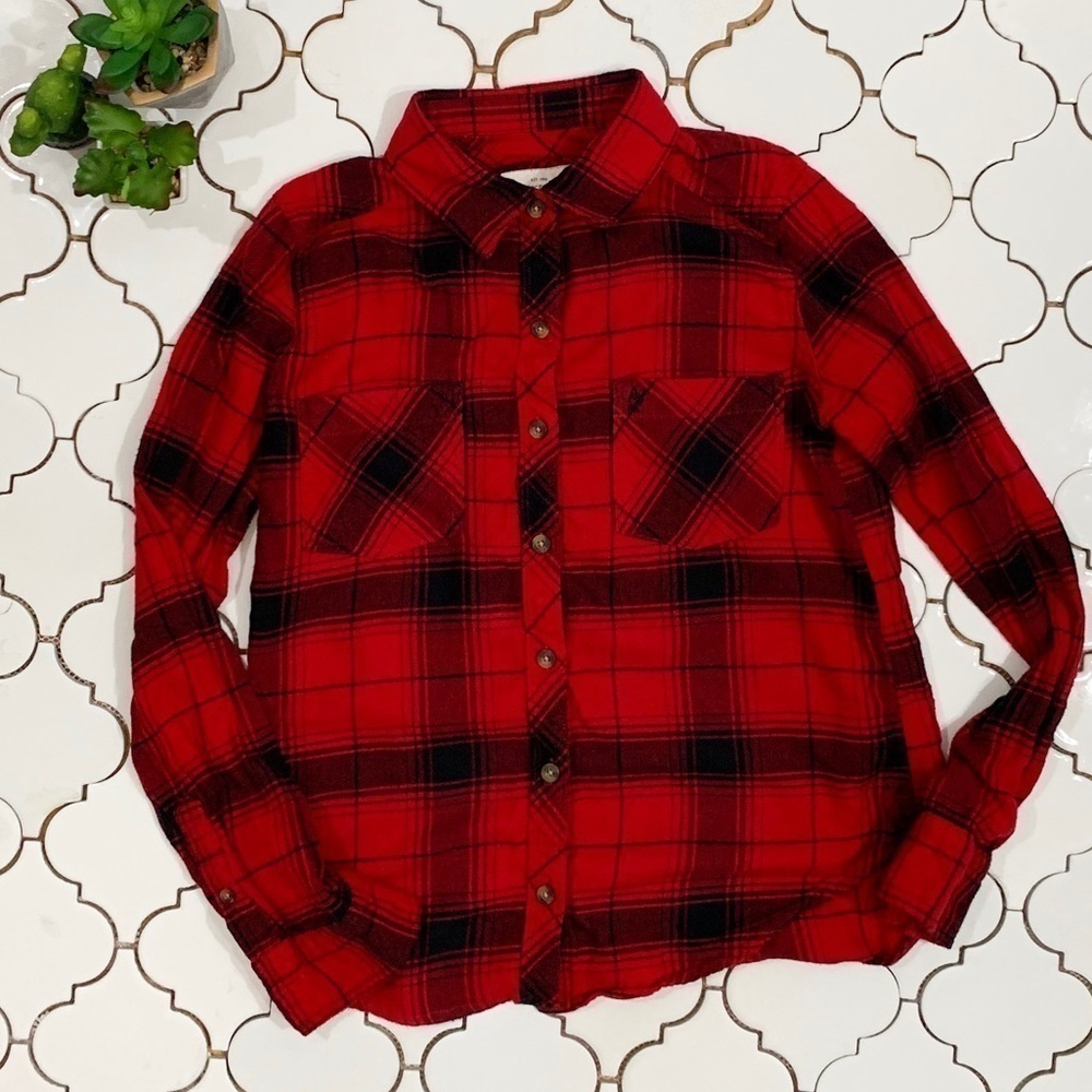 Abercrombie Plaid flannel shirt